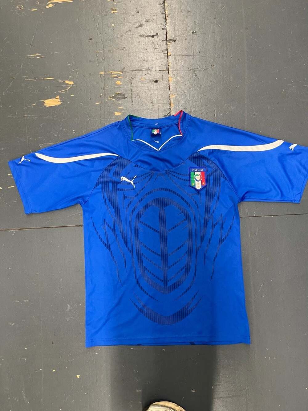 Puma 2010-2012 Italy National Team Home Soccer Jersey